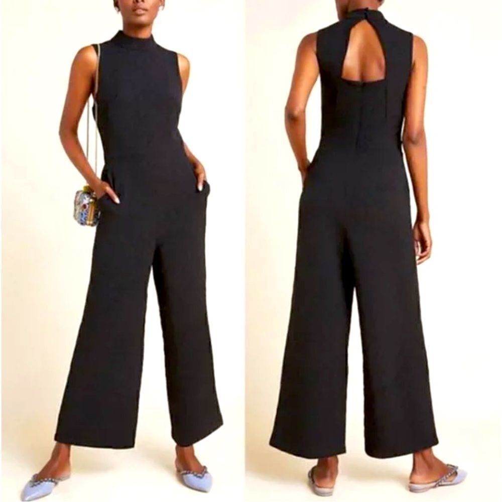 Eva Franco Charley mock neck jumpsuit
